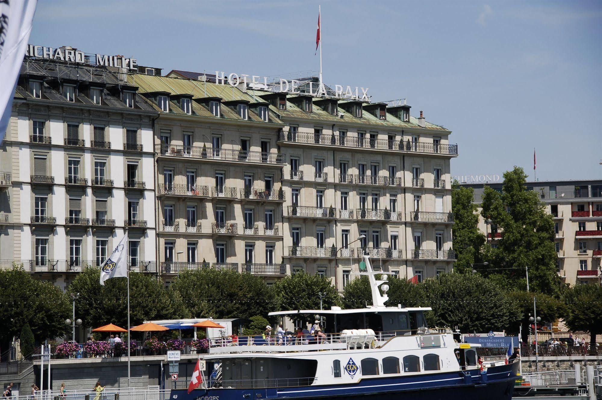The Ritz-Carlton Hotel De La Paix, Женева Экстерьер фото